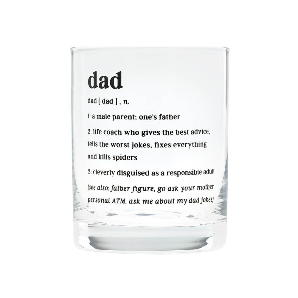 De.fined Rocks Glass - Dad