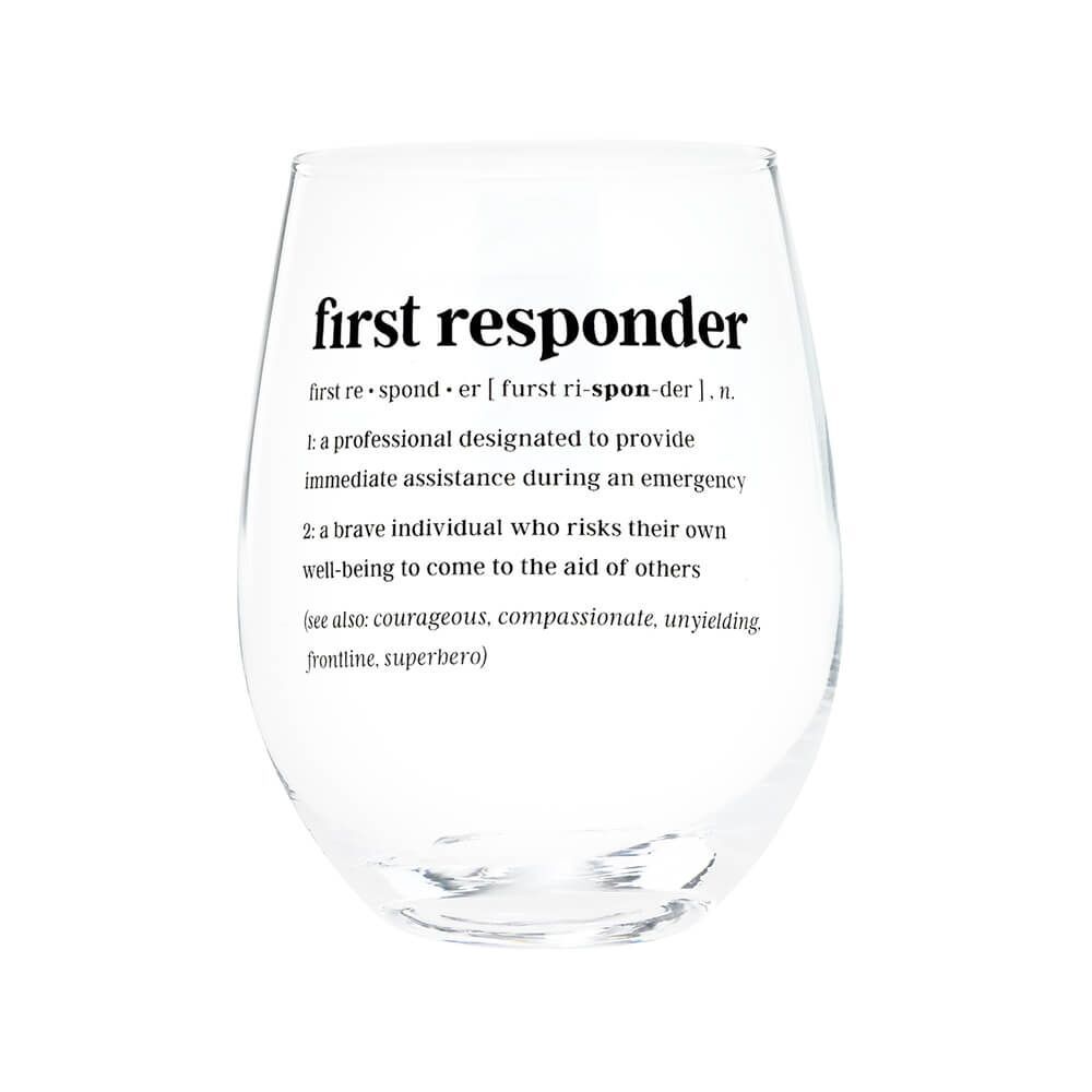 De.fined Wine Glass - First Responder