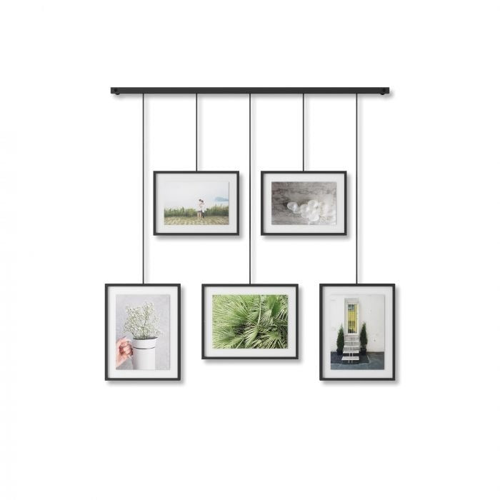 Umbra Exhibit Frame Set of 5 - Black