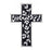 Amalfi Alaia Cross Wall Sculpture