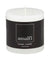 Amalfi Unscented Pillar Candle - White 7.5x7.5cm
