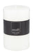 Amalfi Unscented Pillar Candle - White 10x15cm