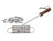 Davis & Waddell Maverick Custom BBQ Branding Iron Set - 56pc