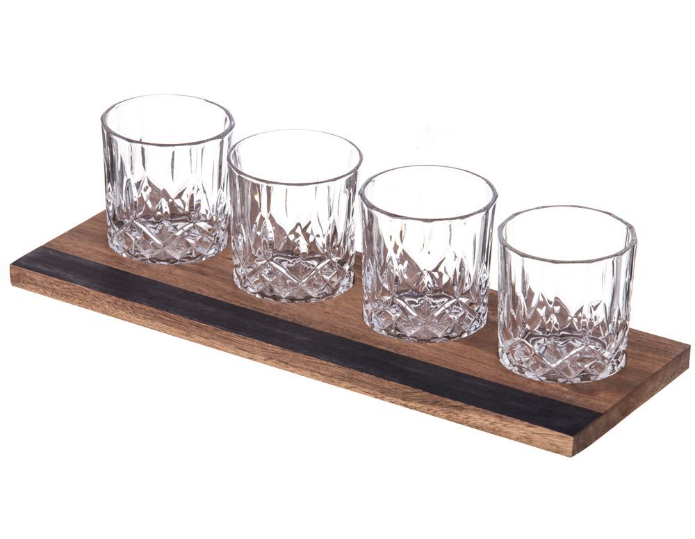 Davis & Waddell Taste Fine Foods Whisky Flight 5pc Set