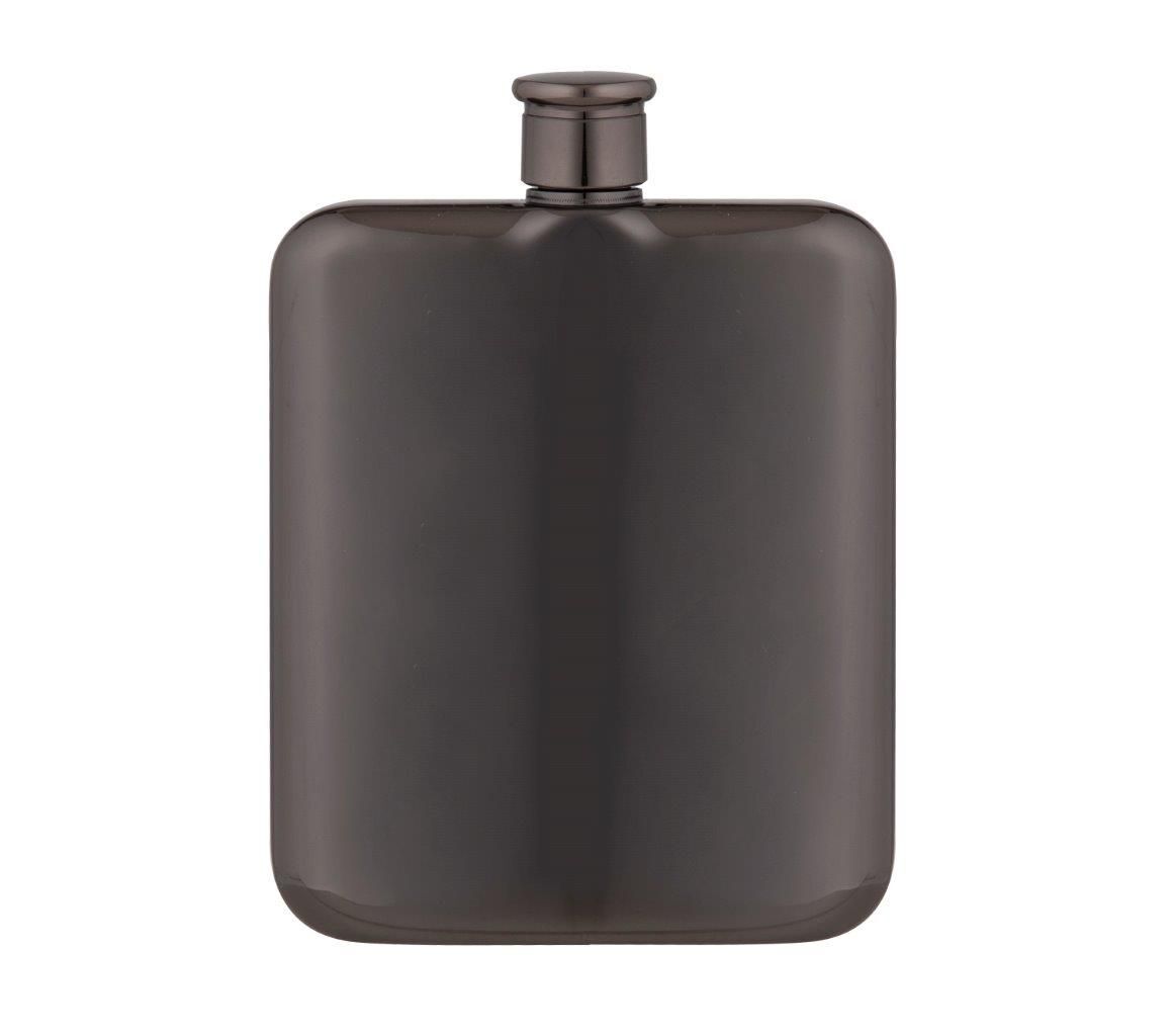 Davis & Waddell Taste Fine Foods Summit Hip Flask - Gunmetal