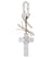 Amalfi Capiz Cross Sculpture