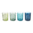Royal Leerdam - Match & Colour Tumbler Blue Tones Set of 4