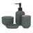 Academy Becket - Bathroom set of 4 Green