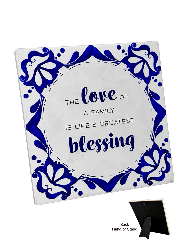 Amalfi Ceramic Plaque - Love Is