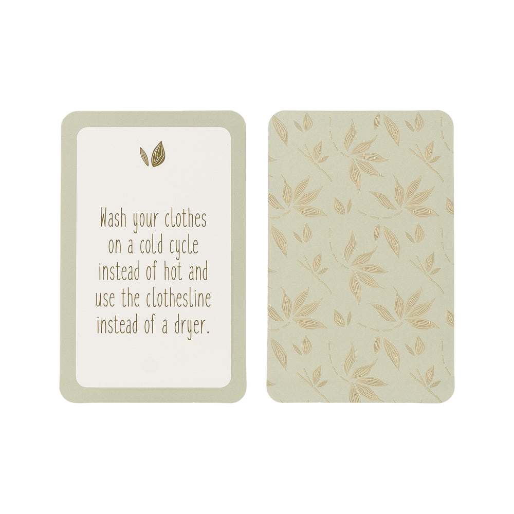 A Month Of Affirmation Cards - Going Green