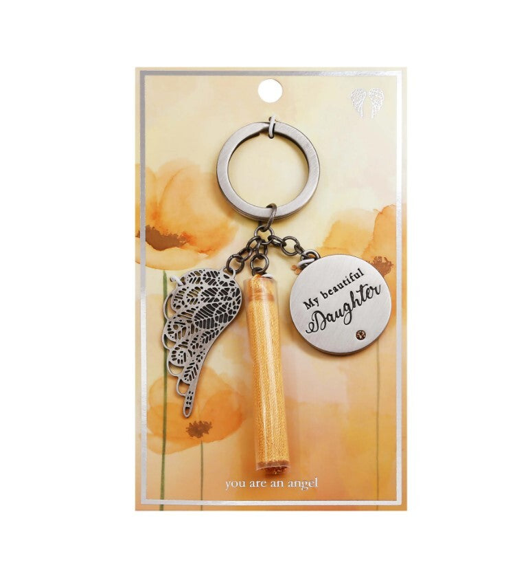 You Are An Angel Keychain - My Beautiful Daughter