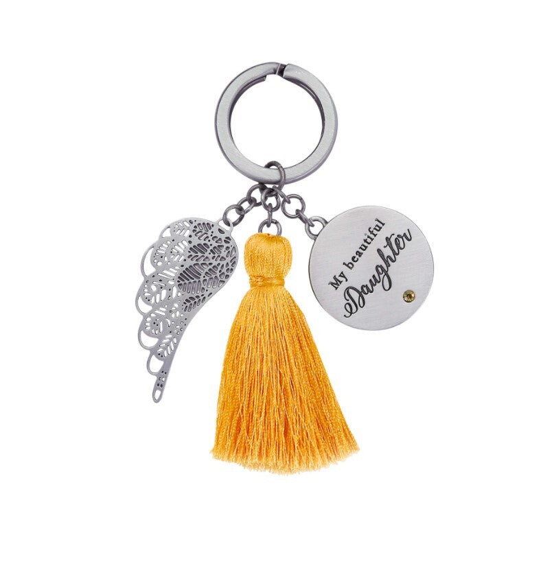 You Are An Angel Keychain - My Beautiful Daughter