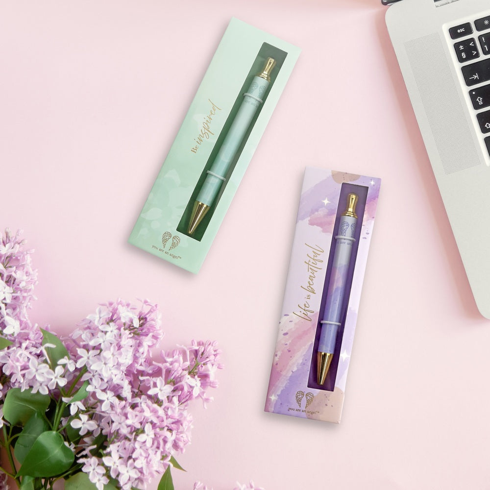You Are An Angel Pen With Jewel - Life Is Beautiful