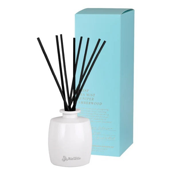 Urban Rituelle Apotheca Diffuser Set - Crisp Sea Mist, Juniper & Amberwood 220ml