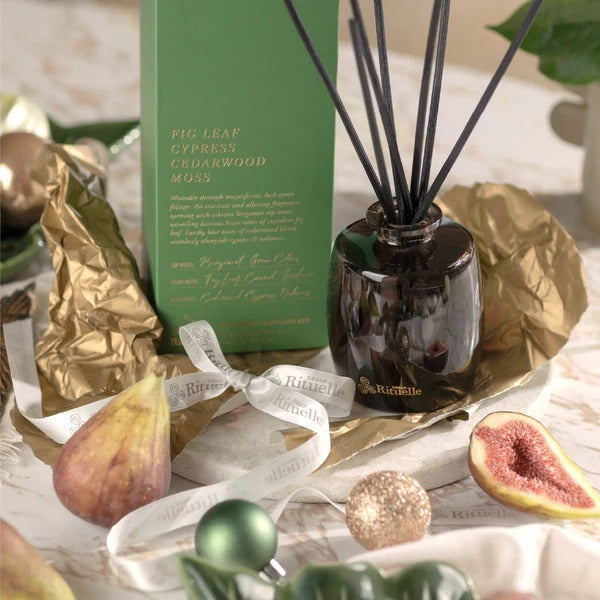 Urban Rituelle Apotheca Diffuser Set - Fig Leaf, Cypress, Cedarwood & Moss 220ml