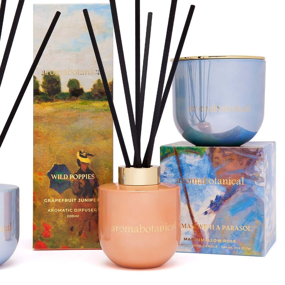 Aromabotanical Masters Poppies Reed Diffuser - Grapefruit Juniper