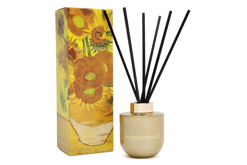 Aromabotanical Masters Sunflower Reed Diffuser - Lemongrass & Ginger