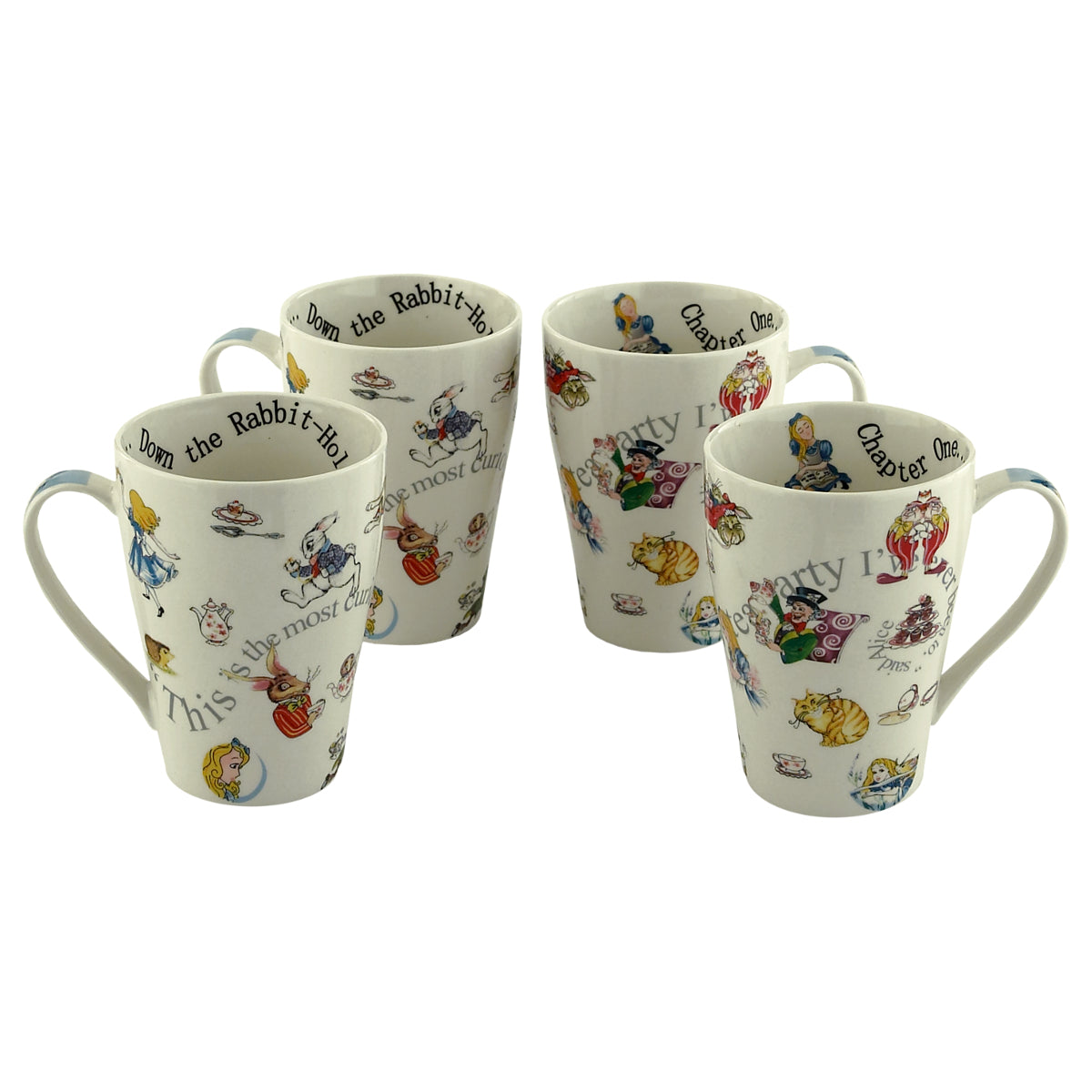 Cardew Design Alice In Wonderland Mug - Alice and Friends