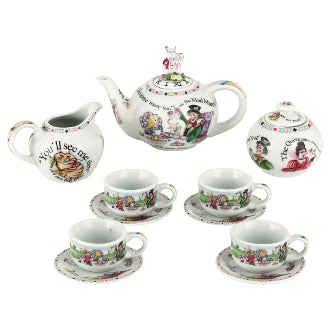 Cardew Design Alice In Wonderland Miniature Collector's Tea Set