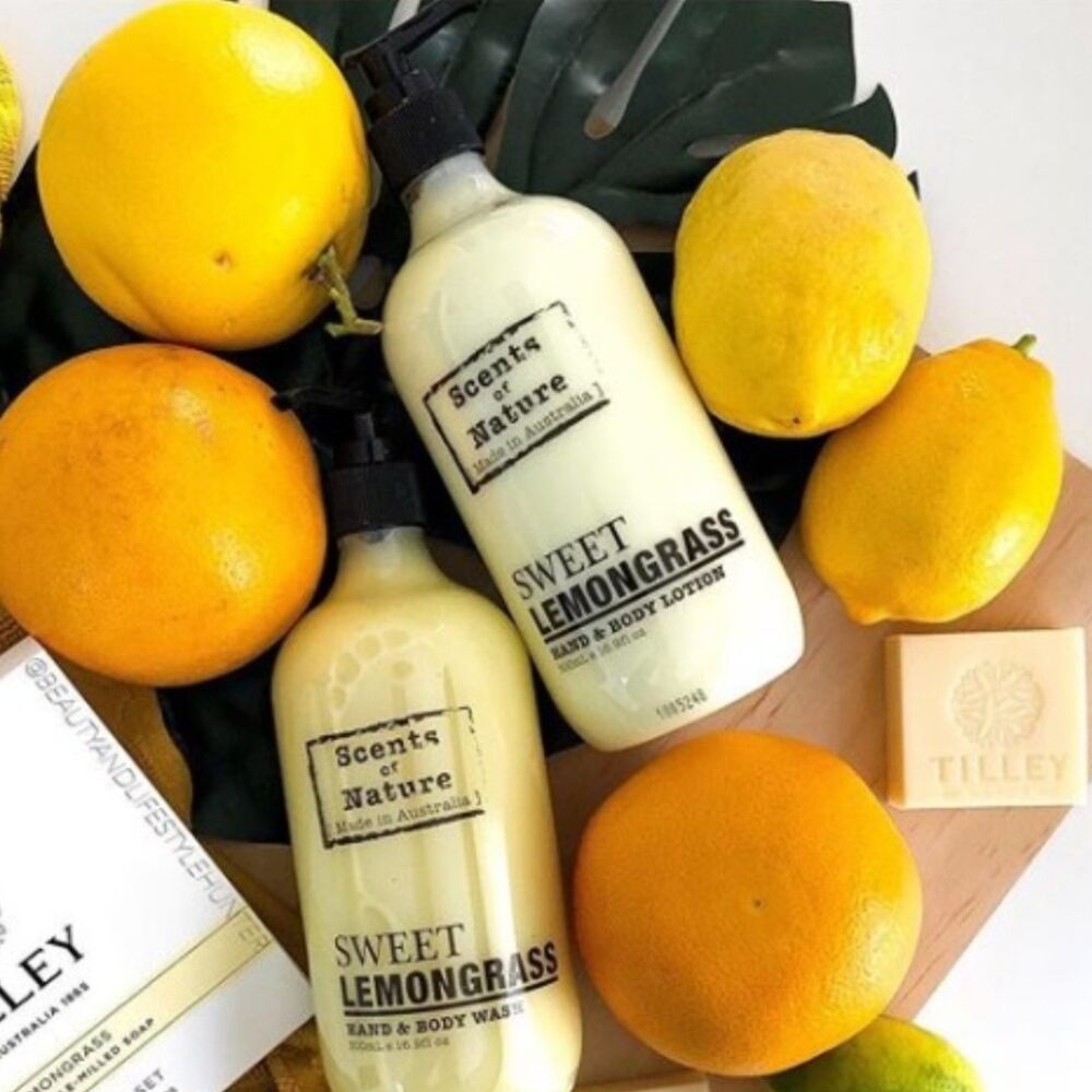 Scents of Nature by Tilley Wash & Lotion Bundle - Sweet Lemongrass