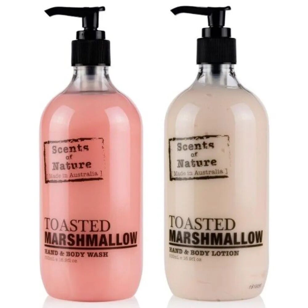 Scents of Nature by Tilley Wash & Lotion Bundle - Toasted Marshmallow