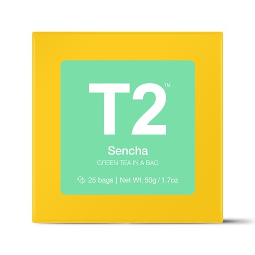 T2 Teabags x25 Gift Box - Sencha
