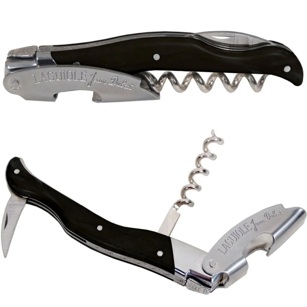 Jean Dubost Laguiole Deluxe - Waiter Corkscrew Black