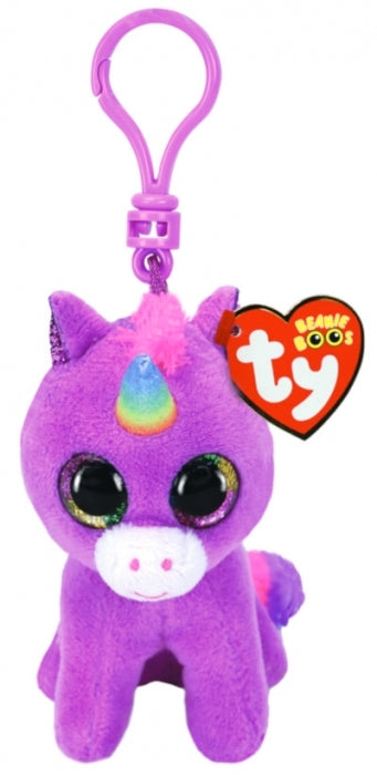 Beanie Boos - Rosette the Purple Unicorn Clip On
