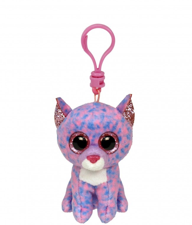 Beanie Boos - Cassidy the Lavender Cat Clip On