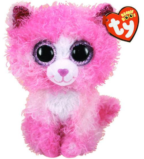 Beanie Boos - Reagan Cat with Pink Hair Regular