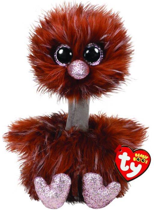 Beanie Boos - Orson the Brown Ostrich Medium