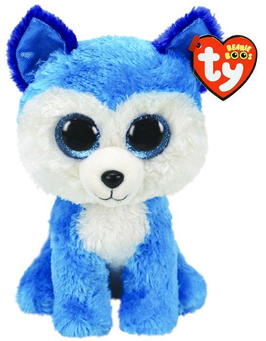 Beanie Boos - Prince the Blue Husky Medium