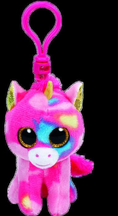 Beanie Boos - Fantasia the Multicoloured Unicorn Clip On