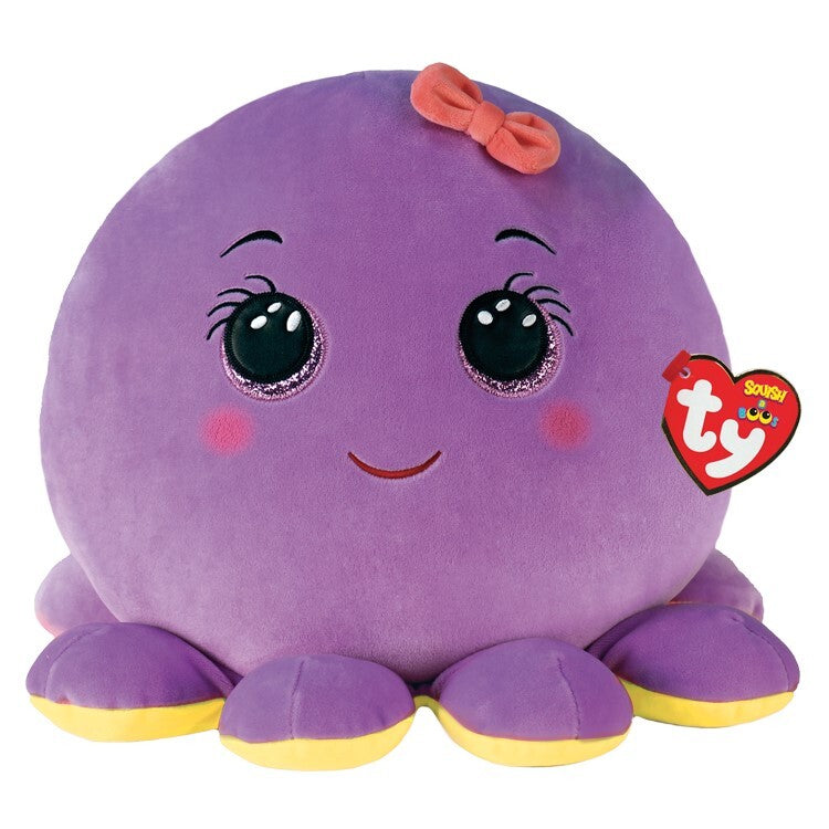 Beanie Boos Squish-a-Boo - Octavia the Purple Octopus 10inch