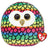 Beanie Boos Squish-a-Boo - Owen the Multicolour Owl 10"