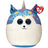Beanie Boos Squish-a-Boo - Helena the Blue Husky with Horn 10inch