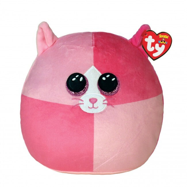 Beanie Boos Squish-a-Boo - Scarlett The Pink Cat 10inch