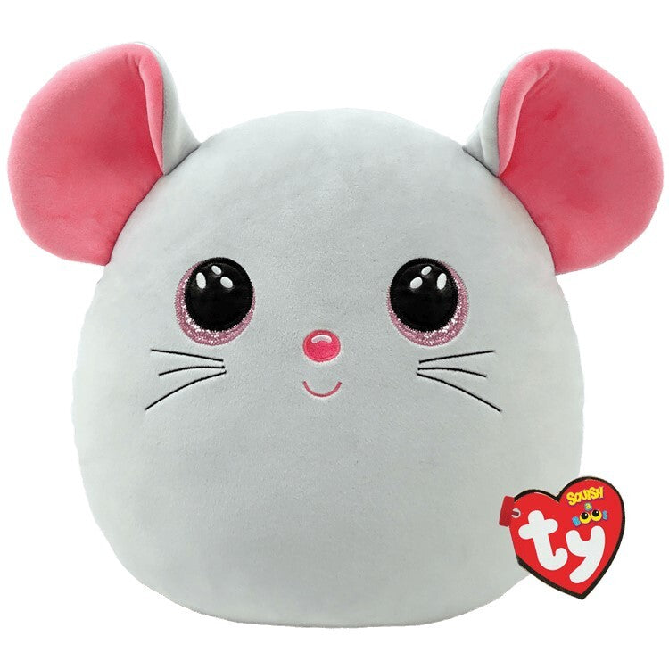 Beanie Boos Squish-a-Boo - Catnip The Grey Mouse 14inch