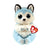 Beanie Babies - Thunder the Blue Husky Regular