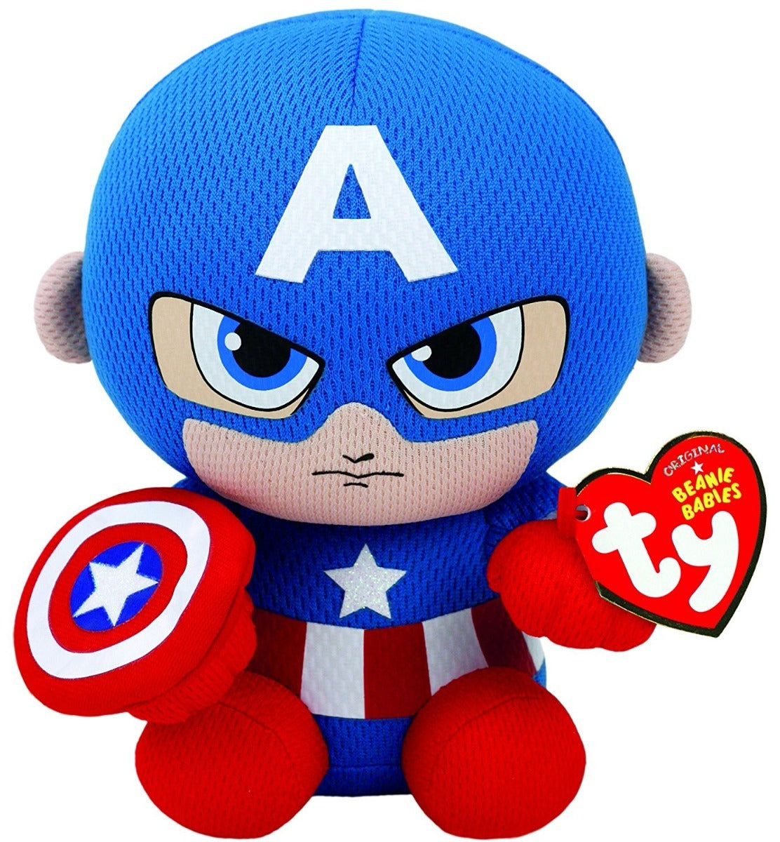 Beanie Babies - Marvel - Captain America Regular