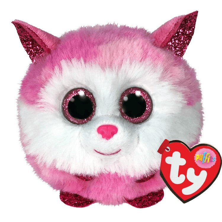 Beanie Boos Puffies - Princess The Pink Husky