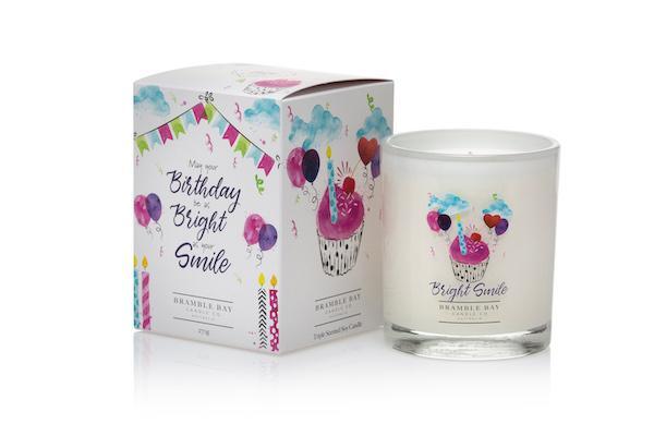 Bramble Bay Inspiration Candle - Bright Smile Birthday