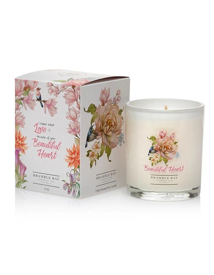 Bramble Bay Inspiration Candle - Beautiful Heart
