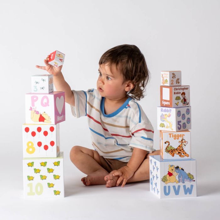 Disney Baby - Winnie the Pooh - Stackable Learning Blocks