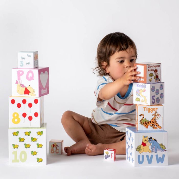 Disney Baby - Winnie the Pooh - Stackable Learning Blocks