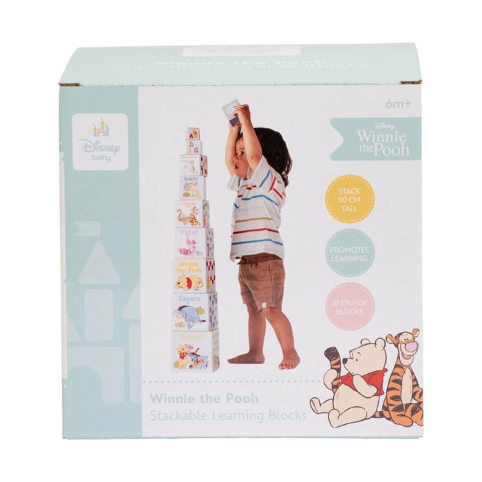 Disney Baby - Winnie the Pooh - Stackable Learning Blocks