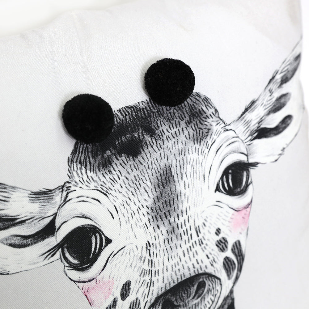 Baby Giraffe Cushion By Splosh