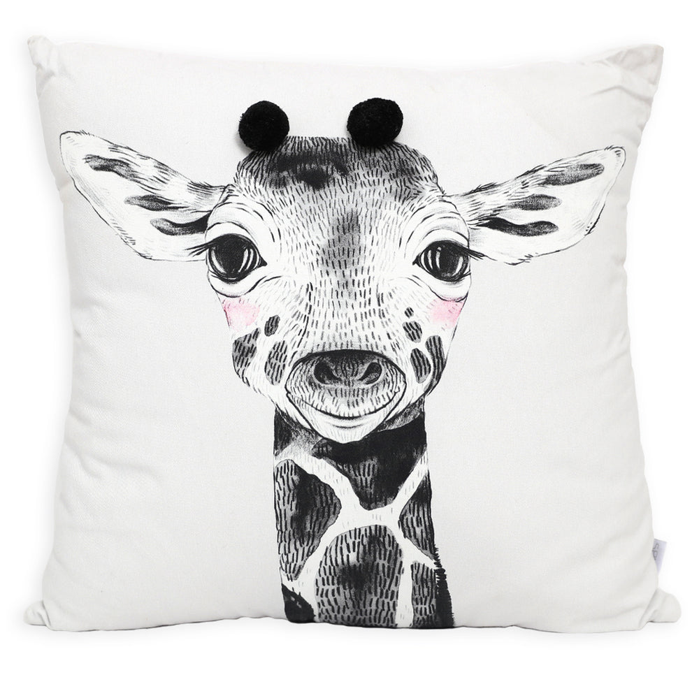 Baby Giraffe Cushion By Splosh