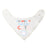 Baby Bandana Bib I'm messy but I'm cute By Splosh