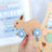 Baby Bunny Beechwood & Silicone Toy Blue By Splosh